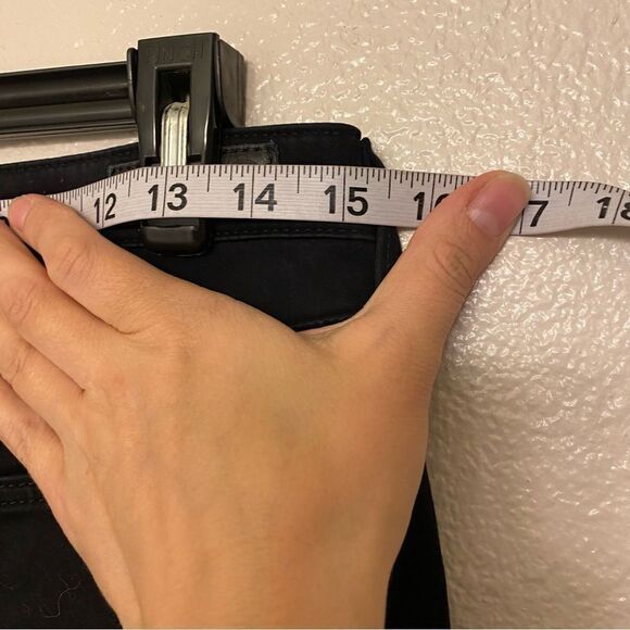 AG Adriano Goldschmied Prima Mid Rise Cigarette Jeans denim Black modal 27R - Picture 11 of 13